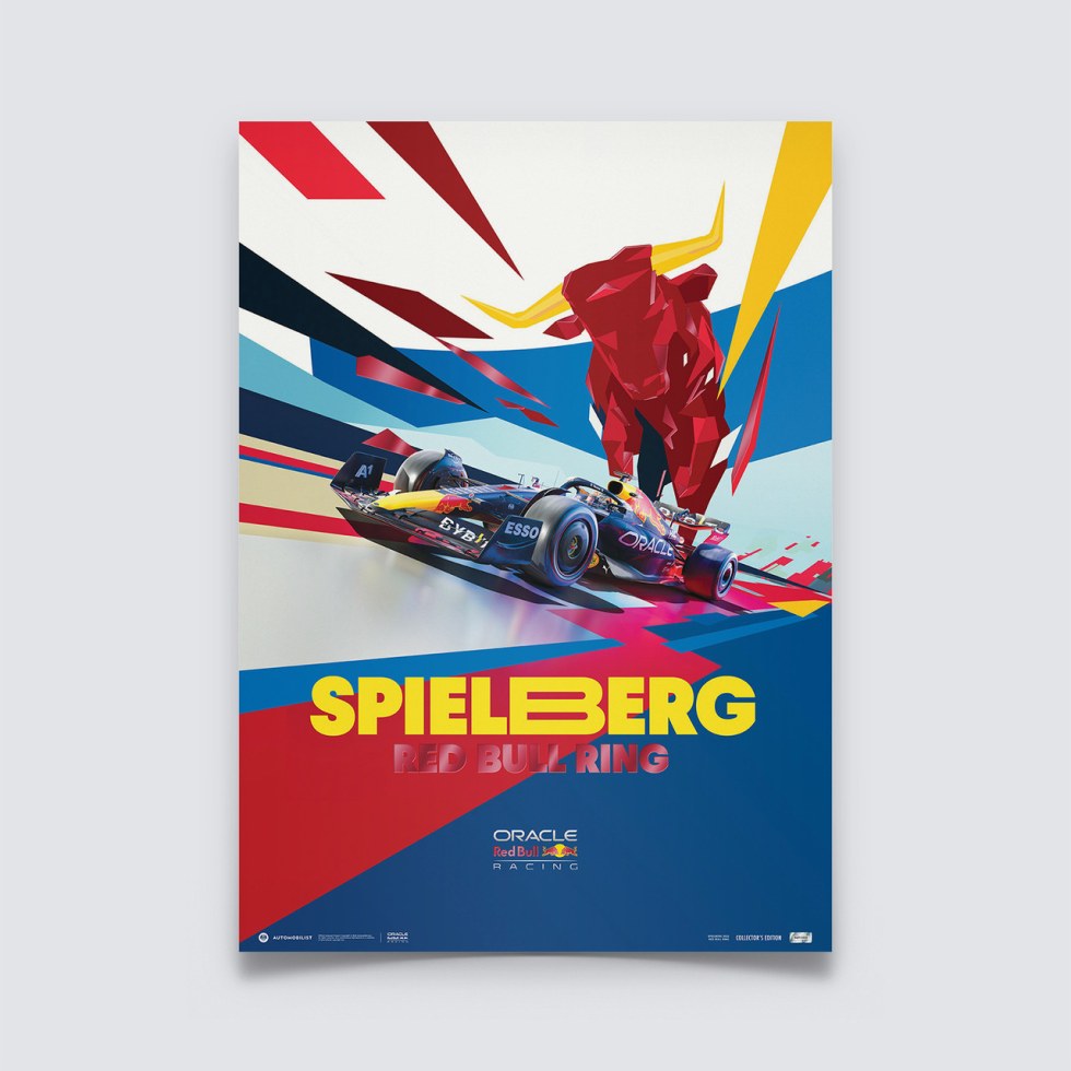 Automobilist Posters | Oracle Red Bull Racing - Austrian Grand Prix - 2022 | Collector´s Edition - Plakáty Collector´s Edition