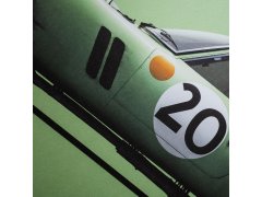 Automobilist Posters | Ferrari 250 GTO - Colours of Speed - 24 Hours of Le Mans - 1962 - Green | Unlimited Edition 4