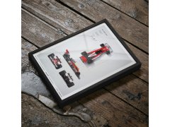 Automobilist Posters | McLaren M23 - James Hunt - Blueprint - Japanese GP - 1976, Mini Edition, 21 x 30 cm 4