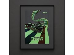 Automobilist Posters | Formula 1® - We Race As One - Fight against Covid-19 and Inequality | Limited Edition 4