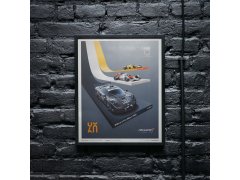 Automobilist Posters | McLaren Racing - The Triple Crown - 60th Anniversary, Limited Edition of 600, 50 x 70 cm 9