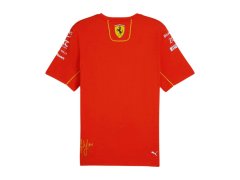 Ferrari pánské týmové tričko Carlos Sainz 2024 2