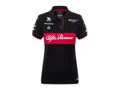 Alfa Romeo Racing dámské polo tričko official black F1 Team 2023