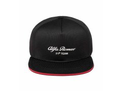 Alfa Romeo Racing čepice flat kšiltovka official black F1 Team 2023