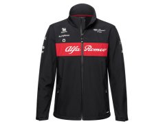 Alfa Romeo Racing pánská bunda softshell official black F1 Team 2023