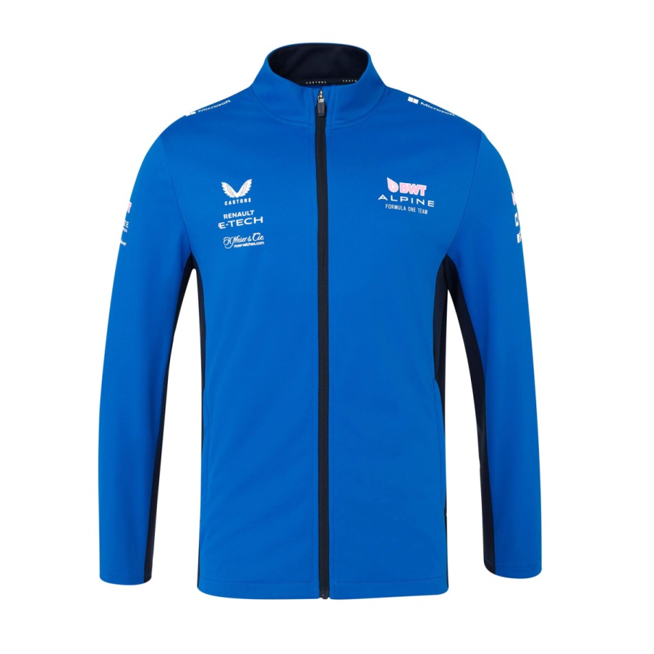 Alpine F1 pánská bunda softshell blue F1 Team 2025 7573273