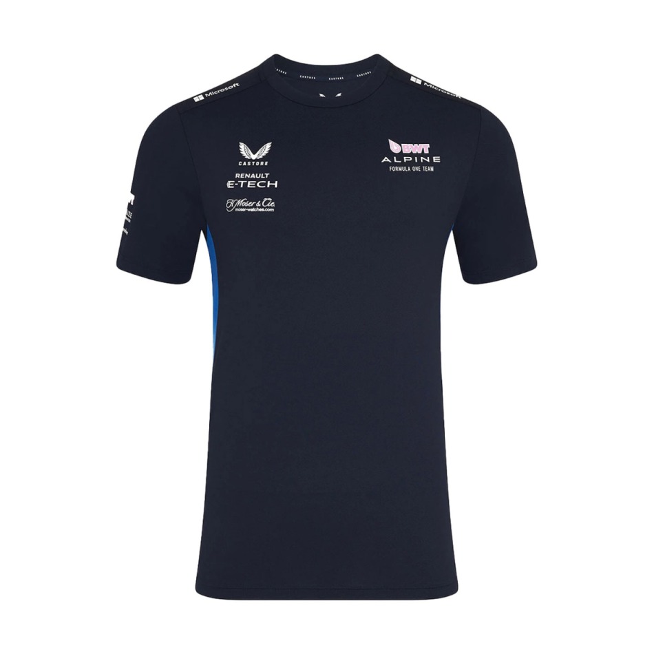 Alpine F1 pánské tričko official Teamline Replica F1 Team 2025 - Alpine trička, polo trička, košile