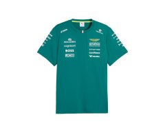 Aston Martin F1 2026 týmové pánské tričko zelené