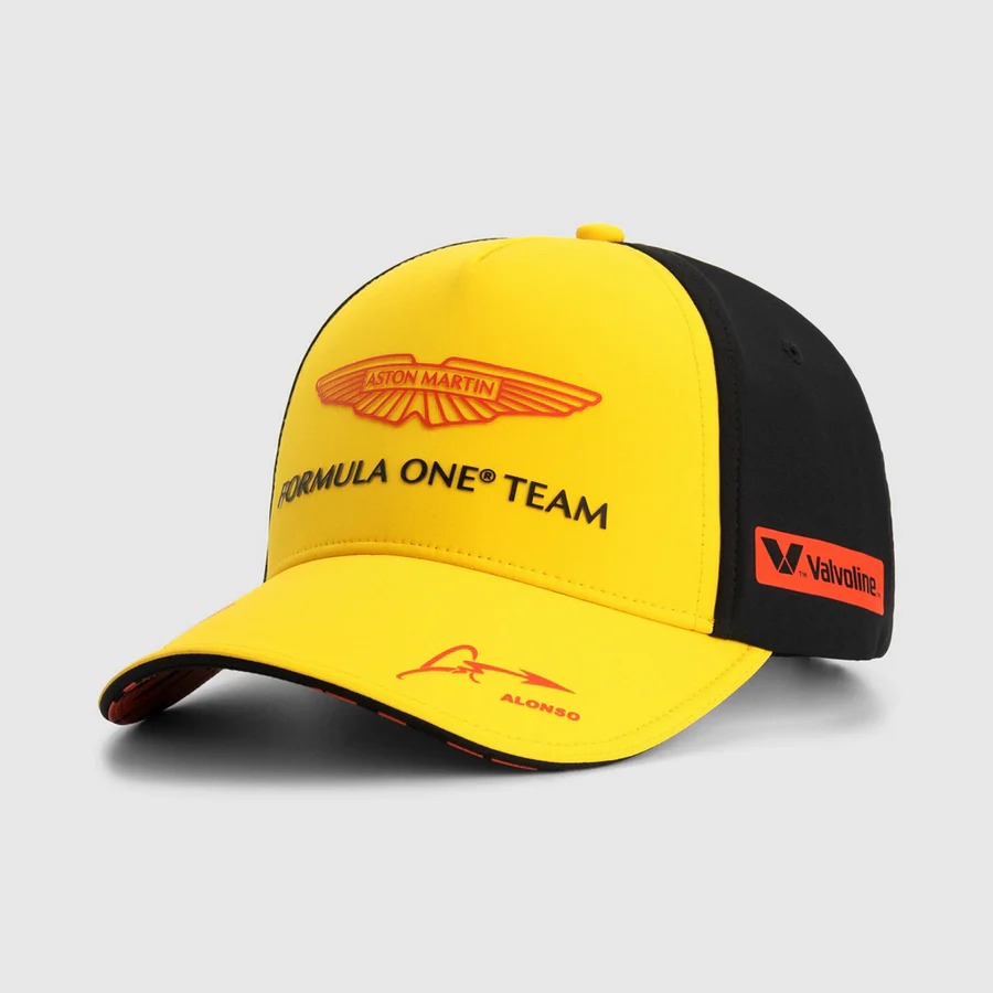 Aston Martin F1 2025 Fernando Alonso SE Barcelona týmová kšiltovka - Aston Martin kšiltovky a čepice