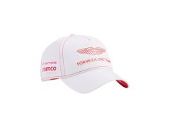Aston Martin čepice baseballová kšiltovka Lance Stroll Canada GP white F1 Team 2026