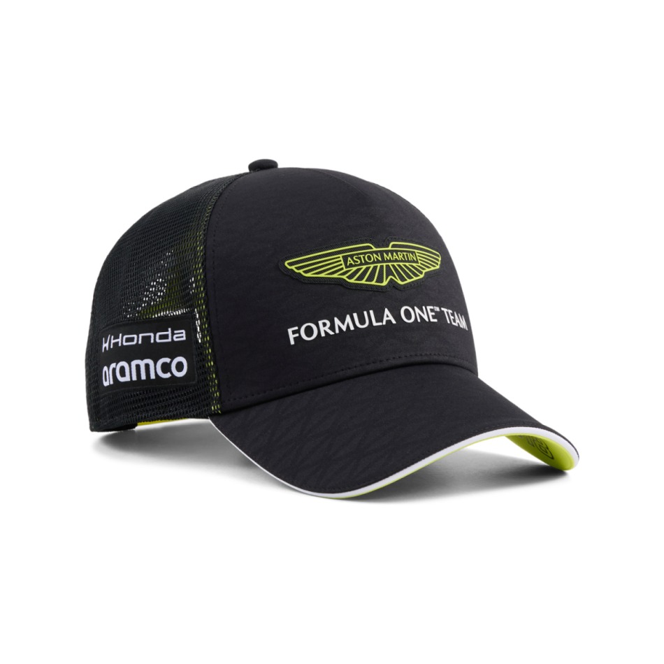 Aston Martin čepice baseballová kšiltovka Lance Stroll black F1 Team 2026 - Aston Martin kšiltovky, čepice, rukavice