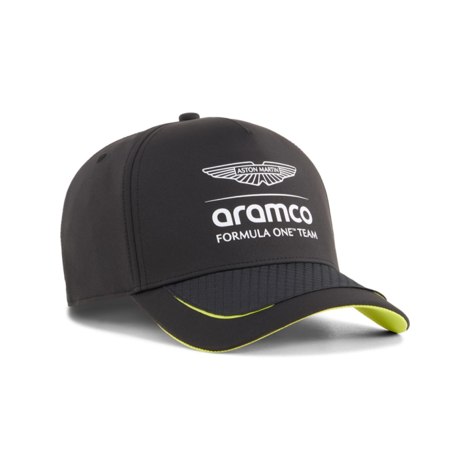 Aston Martin čepice baseballová kšiltovka logo black F1 Team 2026