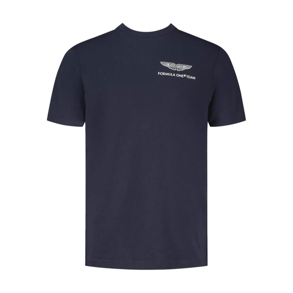 Aston Martin pánské tričko Stroll Lifestyle black F1 Team 2025