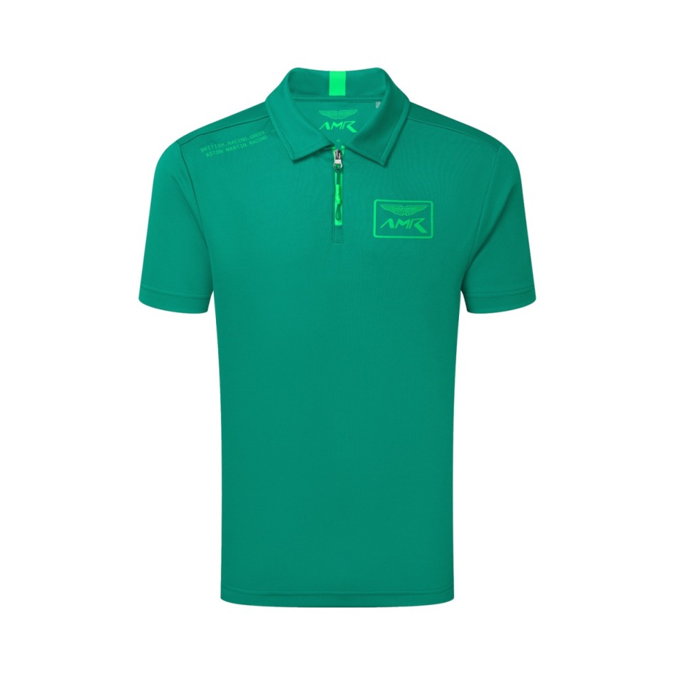 Aston Martin pánské polo tričko WEC green 2026 - Aston Martin trička, polo trička, košile