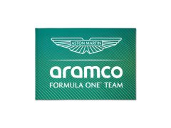 Aston Martin vlajka Logo green F1 Team 2024