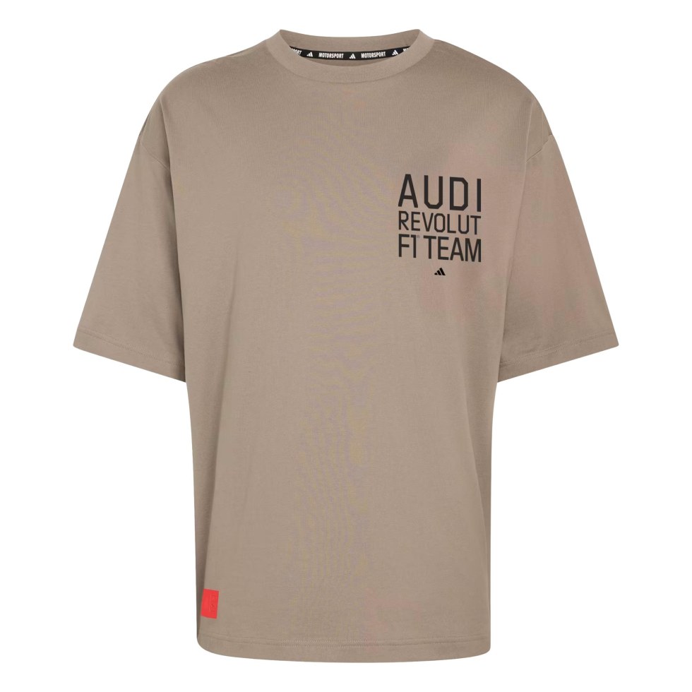 Audi F1 Team Audi F1 2026 Revolut pánské tričko Elevated Graphic II - hnědé - Audi F1 Team