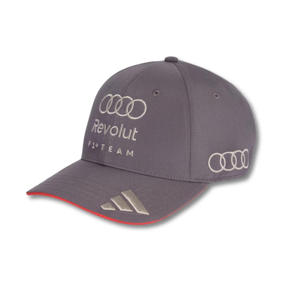 Audi F1 Team 2026 týmová BB kšiltovka - šedá