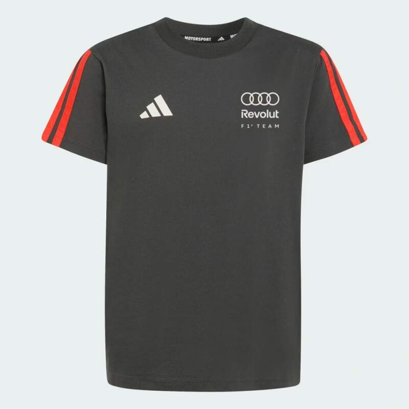 Audi F1 dětské tričko DNA print grey F1 Team 2026 - Audi dětské oblečení