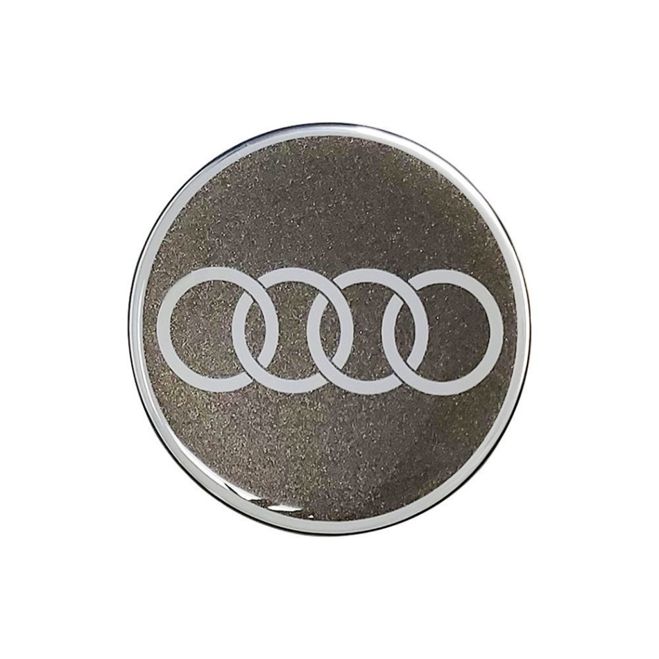 Audi F1 samolepka 3D logo silver - Audi ostatní suvenýry