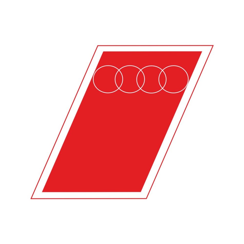 Audi F1 set samolepek 3 pcs logo 2026 - Audi ostatní suvenýry