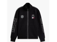 Cadillac F1 Team Cadillac F1 2026 mikina na zip Tommy Hilfiger černá