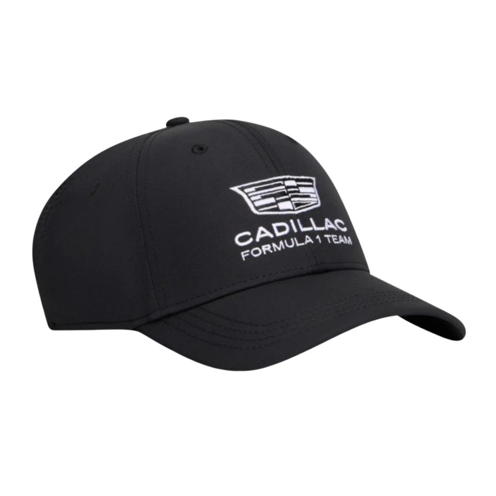 Cadillac F1 Team Cadillac F1 2026 týmová kšiltovka - černá