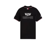 Cadillac F1 Team Cadillac Tommy Hilfiger F1 2026 týmové unisex polotričko Sergio Peréz - černé 2