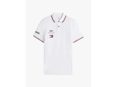 Cadillac F1 Team Cadillac F1 2026 x Tommy Hilfiger pánské týmové polo tričko - bílé