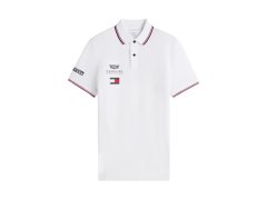 Cadillac F1 Team Cadillac F1 2026 x Tommy Hilfiger pánské týmové polo tričko - bílé