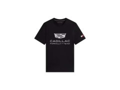 Cadillac F1 pánské tričko Logo black F1 Team 2026