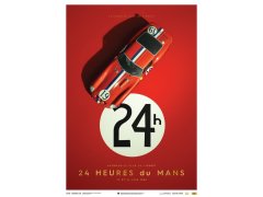 Poster - Ferrari 250 GTO - Red - 24h Le