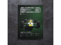 Automobilist Posters | Formula 1® - Decades - Team Lotus - 1960s | Collector´s Edition 8