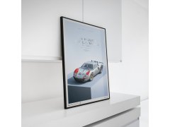 Automobilist Posters | Ford GT40 - P/1015 - 24H Le Mans - 1966 | Collector’s Edition 2