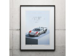Automobilist Posters | Ford GT40 - P/1015 - 24H Le Mans - 1966 | Collector’s Edition 3