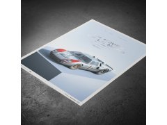 Automobilist Posters | Ford GT40 - P/1015 - 24H Le Mans - 1966 | Collector’s Edition 4