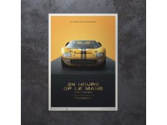 Automobilist Posters | Ford GT40 - XGT-1 - 24H Le Mans - 1966 | Collector’s Edition 7