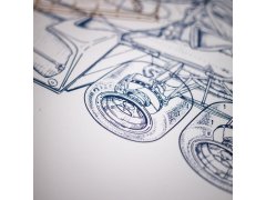 Automobilist Posters | Giorgio Piola - Technical Drawings - Tyrrell P34B - 1977 | Collector´s Edition 11