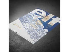 Automobilist Posters | Giorgio Piola - Technical Drawings - Tyrrell P34B - 1977 | Collector´s Edition 4