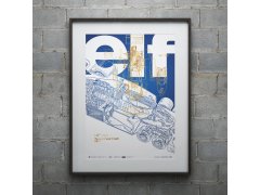 Automobilist Posters | Giorgio Piola - Technical Drawings - Tyrrell P34B - 1977 | Collector´s Edition 10