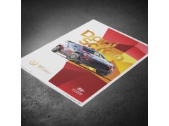 Automobilist Posters | Hyundai Motorsport - Dani Sordo - Rally Italia Sardegna - 2019 | Collector’s Edition 3