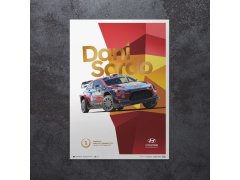 Automobilist Posters | Hyundai Motorsport - Dani Sordo - Rally Italia Sardegna - 2019 | Collector’s Edition 5