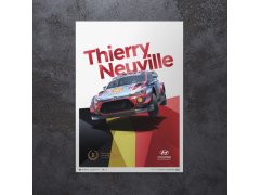 Automobilist Posters | Hyundai Motorsport - Thierry Neuville - Rallye Monte Carlo - 2020 | Collector´s Edition 4