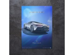 Automobilist Posters | Maserati MC20 - Rear - 2020 | Collector´s Edition 9