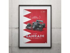 Automobilist Posters | Mercedes-AMG Petronas F1 Team - Lewis Hamilton - Bahrain - 2020 | Collector´s Edition 7