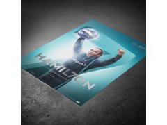 Automobilist Posters | Mercedes-AMG Petronas F1 Team - HAMIL7ON - F1® World Drivers´ Champion 7th Title | Collector´s Edition 2