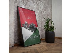 Automobilist Posters | Mercedes-AMG Petronas F1 Team - Lewis Hamilton - Hungary - 2020 | Collector´s Edition 3