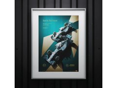 Automobilist Posters | Mercedes-AMG Petronas Motorsport - Duel In the Desert - 2014 | Collector´s Edition 2