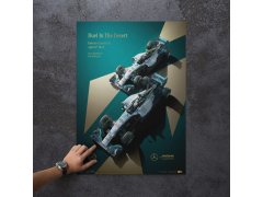 Automobilist Posters | Mercedes-AMG Petronas Motorsport - Duel In the Desert - 2014 | Collector´s Edition 4
