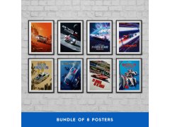 Porsche - Past and Future Collection | 8 Posters | Collectors Edition