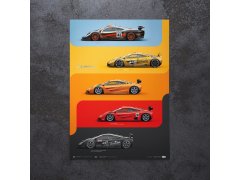 Automobilist Posters | McLaren F1 GTR - Family | Collector´s Edition 10